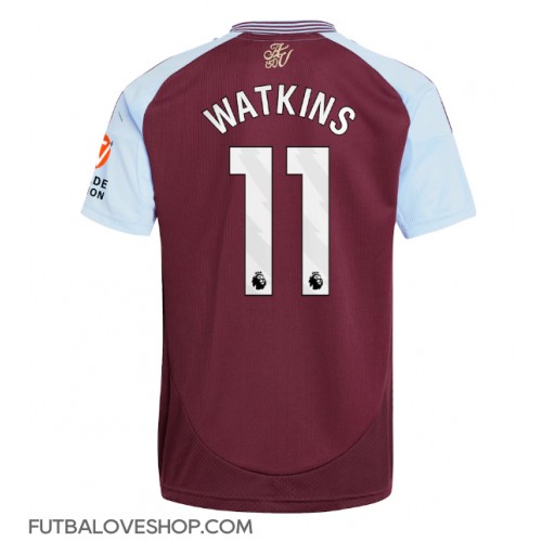 Dres Aston Villa Ollie Watkins #11 Domáci 2024-25 Krátky Rukáv